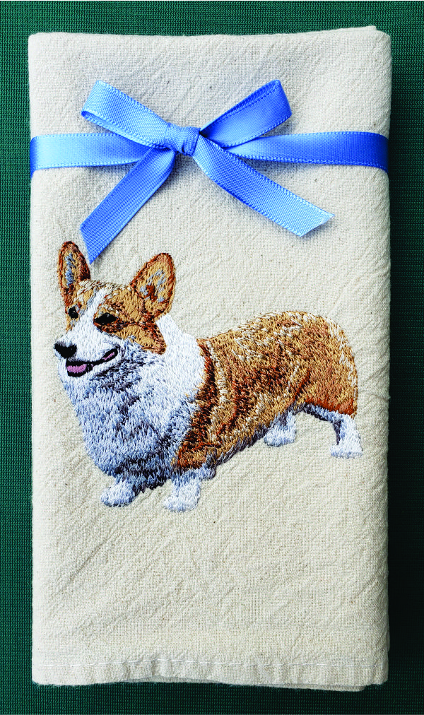 corgi towel